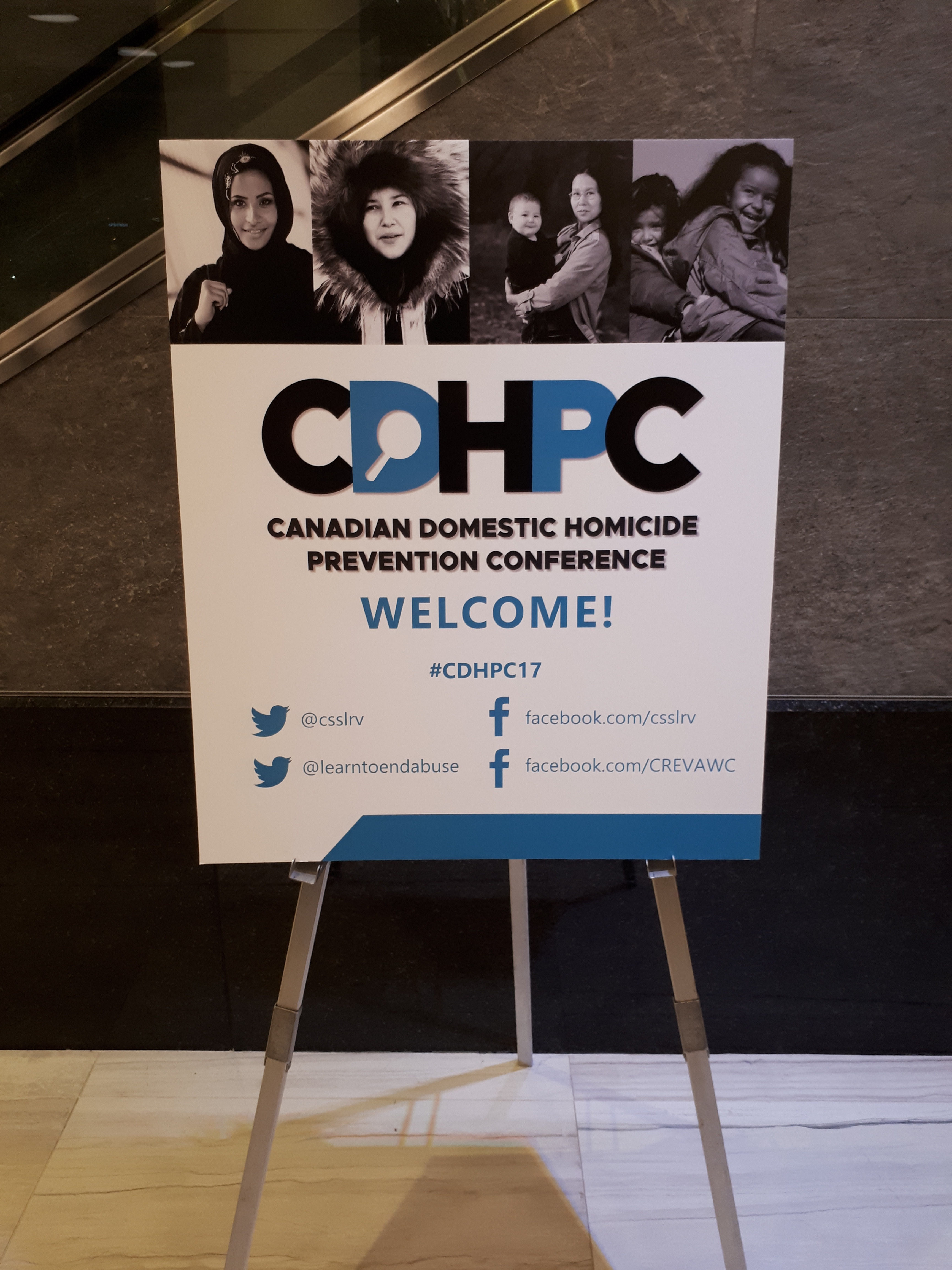 CDHPI Conference Welcome Sign