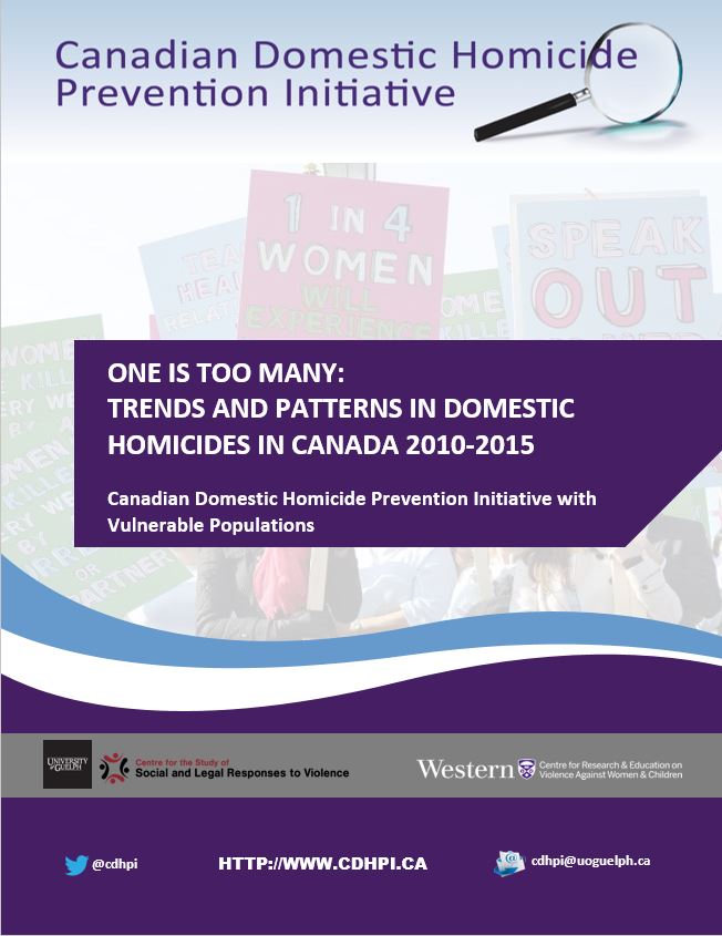 Welcome to Canadian Domestic Homicide Prevention Initiative