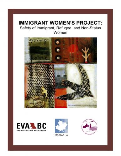 The Safety of Immigrant, Refugee, and Non-Status Women Project Report Cover