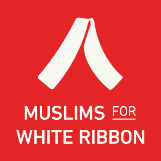Muslims for White Ribbon logo
