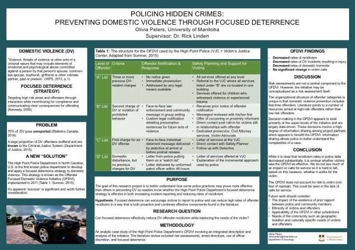 Policing Hidden Crimes: Preventing Domestic Violence Through Focused Deterrence