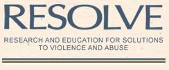 Research and Education for Solutions to Violence and Abuse Saskatchewan (RESOLVE Saskatchewan) Logo